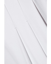 Maiyet Pleated Crepe Tapered Pants