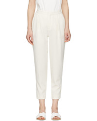 See by Chloe See By Chlo White Tapered Trousers
