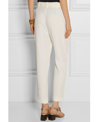 Lanvin Tapered Crepe Pants