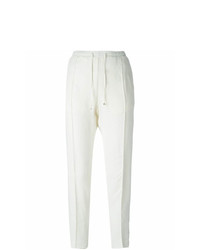 Moncler Tapered Crepe Trousers