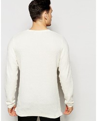 Jack and Jones Jack Jones Premium Textured Knitted Sweater