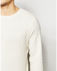 Jack and Jones Jack Jones Premium Textured Knitted Sweater