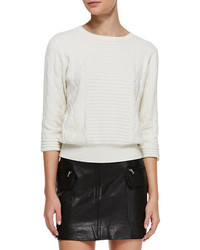Marc by Marc Jacobs Mrc By Mc Jcobs Lucinda Mix Texture Knit Sweater