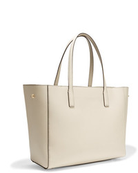 Anya Hindmarch Ebury Embossed Textured Leather Tote Ivory