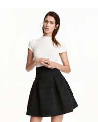 H&M Textured Skirt