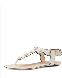 Gucci Willow Pearly Thong Sandal