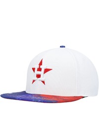 PRO STANDARD White Houston Astros Dip Dye Snapback Hat At Nordstrom