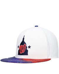 PRO STANDARD White Washington Nationals Dip Dye Snapback Hat At Nordstrom