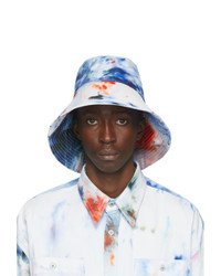 S.R. STUDIO. LA. CA. White Soto Hand Tie Dyed Bucket Hat