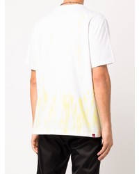 Mostly Heard Rarely Seen 8-Bit Dip Dye Volt Sneaker Print T Shirt