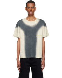 Eckhaus Latta Gray Cotton T Shirt