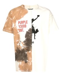 purple brand Guise Ride Out Contrast Panel T Shirt
