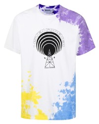 Blood Brother Tie Dye Print Short Sleeved T Shirt