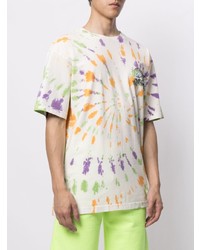Chinatown Market Tie Dye Print T Shirt