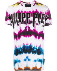 Philipp Plein Tie Dye Print T Shirt