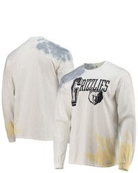 Junk Food White Memphis Grizzlies Tie Dye Long Sleeve T Shirt At Nordstrom