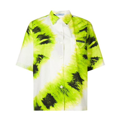 Prada Tie Dyed Shirt, $777 | farfetch.com | Lookastic