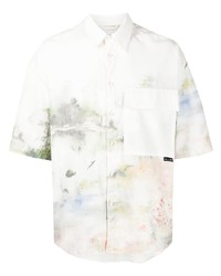 Izzue Tie Dye Print Short Sleeved Shirt