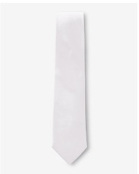 Express Solid Skinny Silk Tie