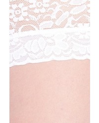 Betsey Johnson Embellished Thigh High Tights