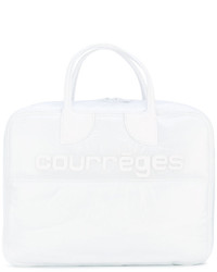 Courreges Courrges Logo Appliqu Large Tote
