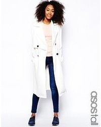 Asos Tall Double Breasted Mac
