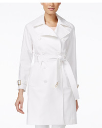 Calvin Klein Belted Double Breasted Trench Coat