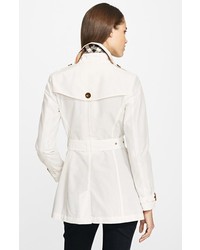 Burberry Brit Brooksby Double Breasted Trench Coat