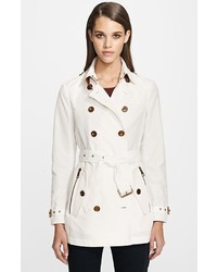 Burberry Brit Brooksby Double Breasted Trench Coat