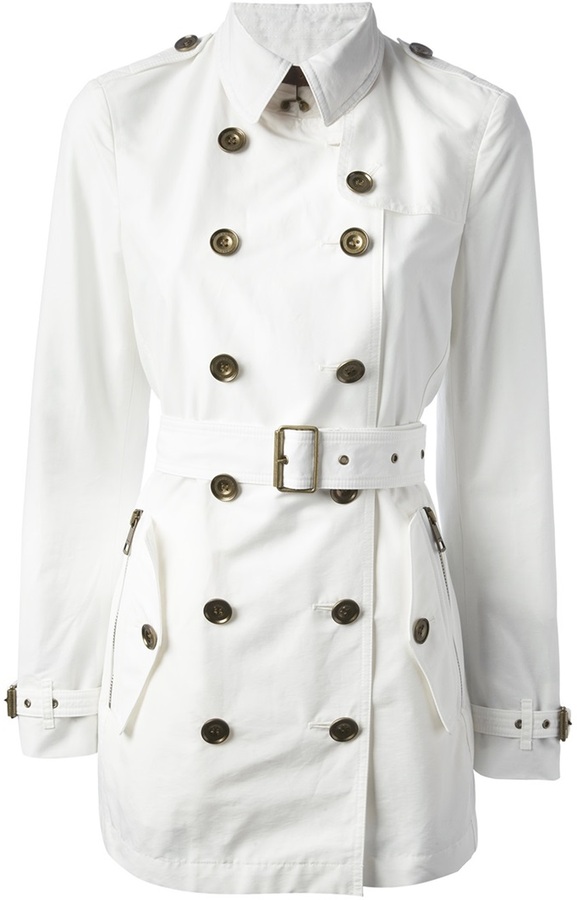 Burberry double-breasted Belted Trench Coat - Farfetch