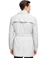 Brooks Brothers Double Breasted Short Trench Coat
