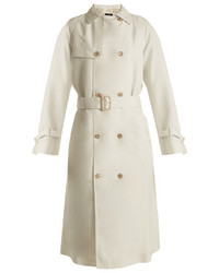 Joseph Double Breasted Silk Trench Coat
