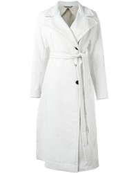 Sportmax Leather Effect Trench