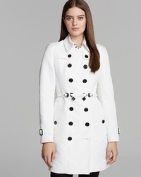 Burberry London Trench Coat Churchlake B With Bow