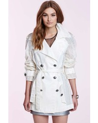 Chanel Vintage Milie Perforated Trench Coat