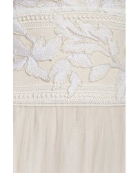 Tadashi Shoji Tulle Lace A Line Gown