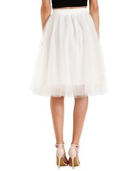 Charlotte Russe Tulle Full Midi Skirt