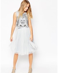 Needle & Thread Tulle Ballet Midi Skirt