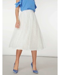Dorothy Perkins White Tulle Full Skirt