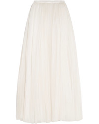 Needle & Thread Tulle Maxi Skirt Ivory