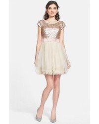 Trixxi Sequin Tulle Party Dress