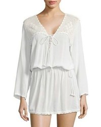 Cool Change Coolchange Chloe Crochet Tunic