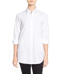 Foxcroft Non Iron Stretch Cotton Tunic Shirt