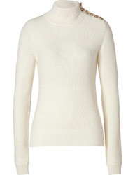 Marc by Marc Jacobs Cashmere Turtleneck Pullover In Antique White