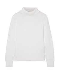 SIMON MILLE Doria Cotton Blend Turtleneck Sweater
