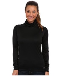 Hot Chillys Peach Roll T Neck Long Sleeve Pullover
