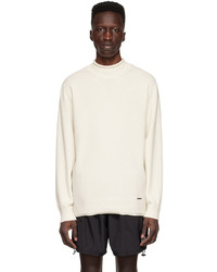 We11done Off White Cashmere Sweater