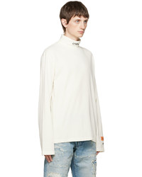 Heron Preston Off White Style Long Sleeve T Shirt