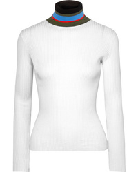 Proenza Schouler Ribbed Cotton Turtleneck Sweater