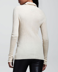 The Row Ribbed Turtleneck Sweater